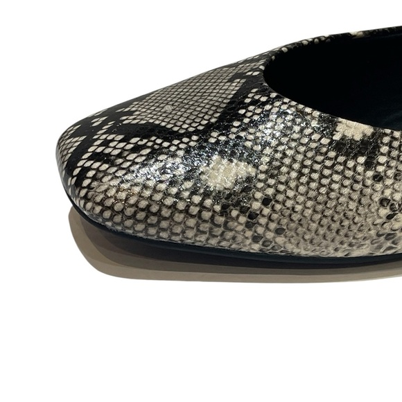 🔥SALE🔥STEVE MADDEN DELIAH SNAKE SKIN BALLET FLATS SZ 9 M - Picture 12 of 15